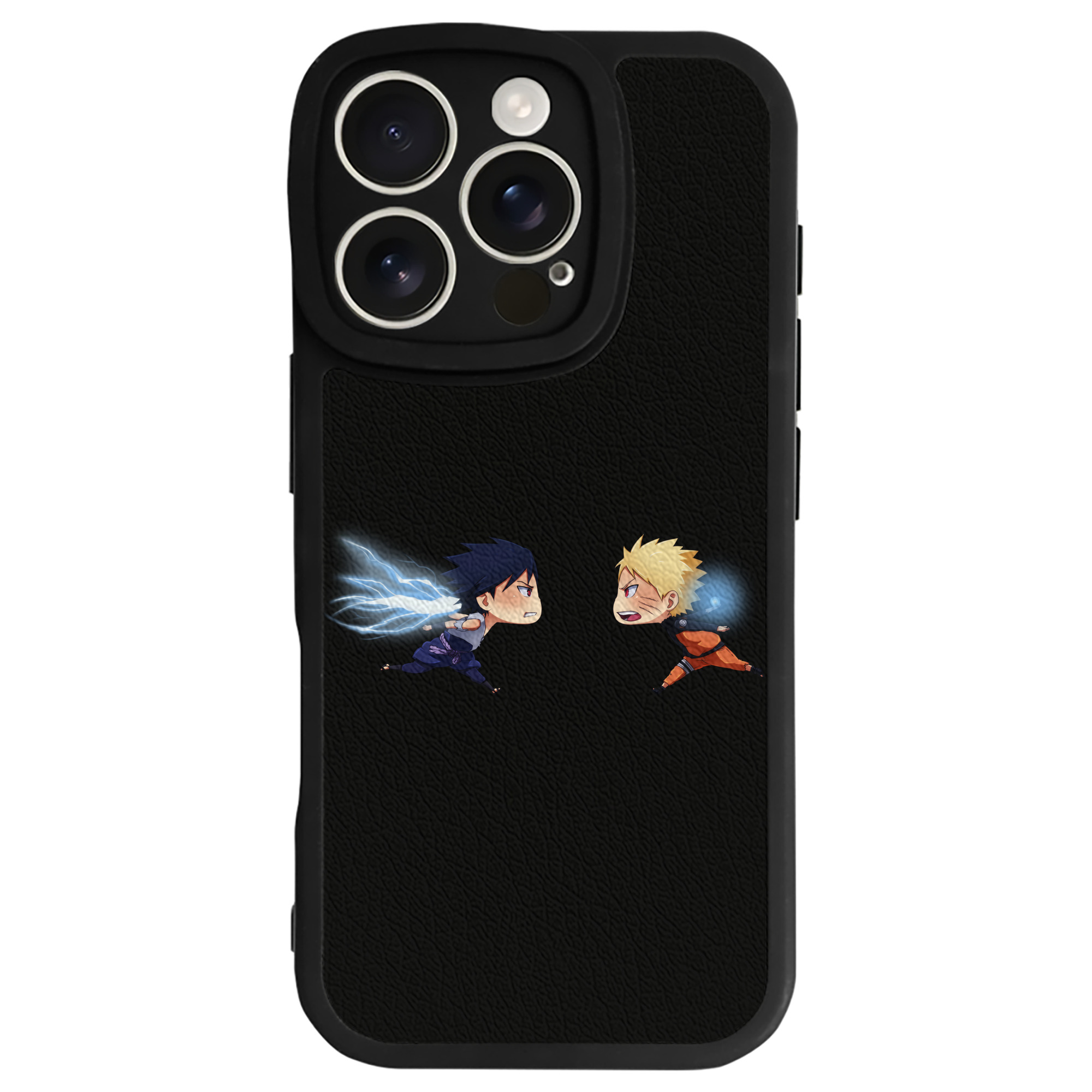 （画像用） NARUTO -ナルト- うずまき ナルト Uzumaki Naruto 【iPhone 16シリーズ対応】シリコンスマホケース（レザー調） 材質：シリコン